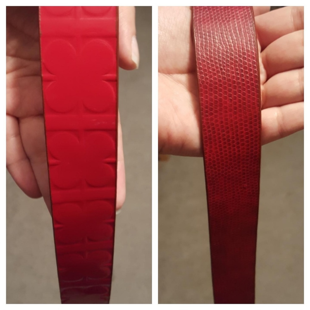 Red Reversible Belt